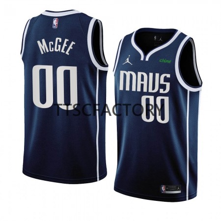 Maillot Basket Dallas Mavericks JaVale McGee 00 Nike 2022-23 Statement Edition Navy Swingman - Homme